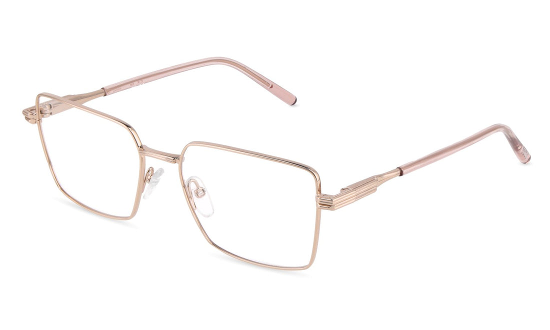 Óculos graduados tous vtod71 0a39 dorado square femenino tamanho 53mm - Vista principal