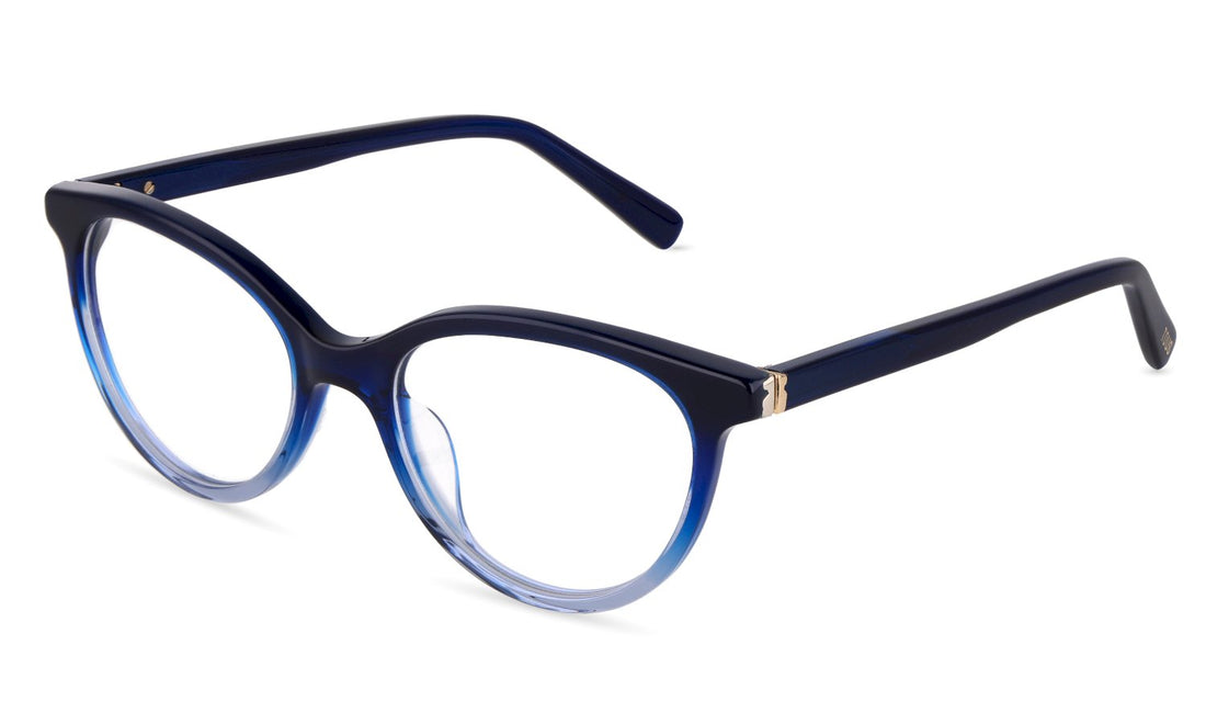 Óculos graduados tous vtod74 08y6 azul butterfly femenino tamanho 52mm - Vista principal