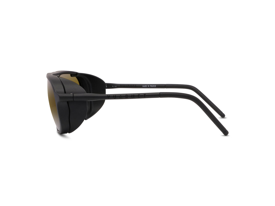 Occhiali da sole vuarnet ice 02 vu40022u 02q black pilot masculino taglia 61mm - Vista dettagliata