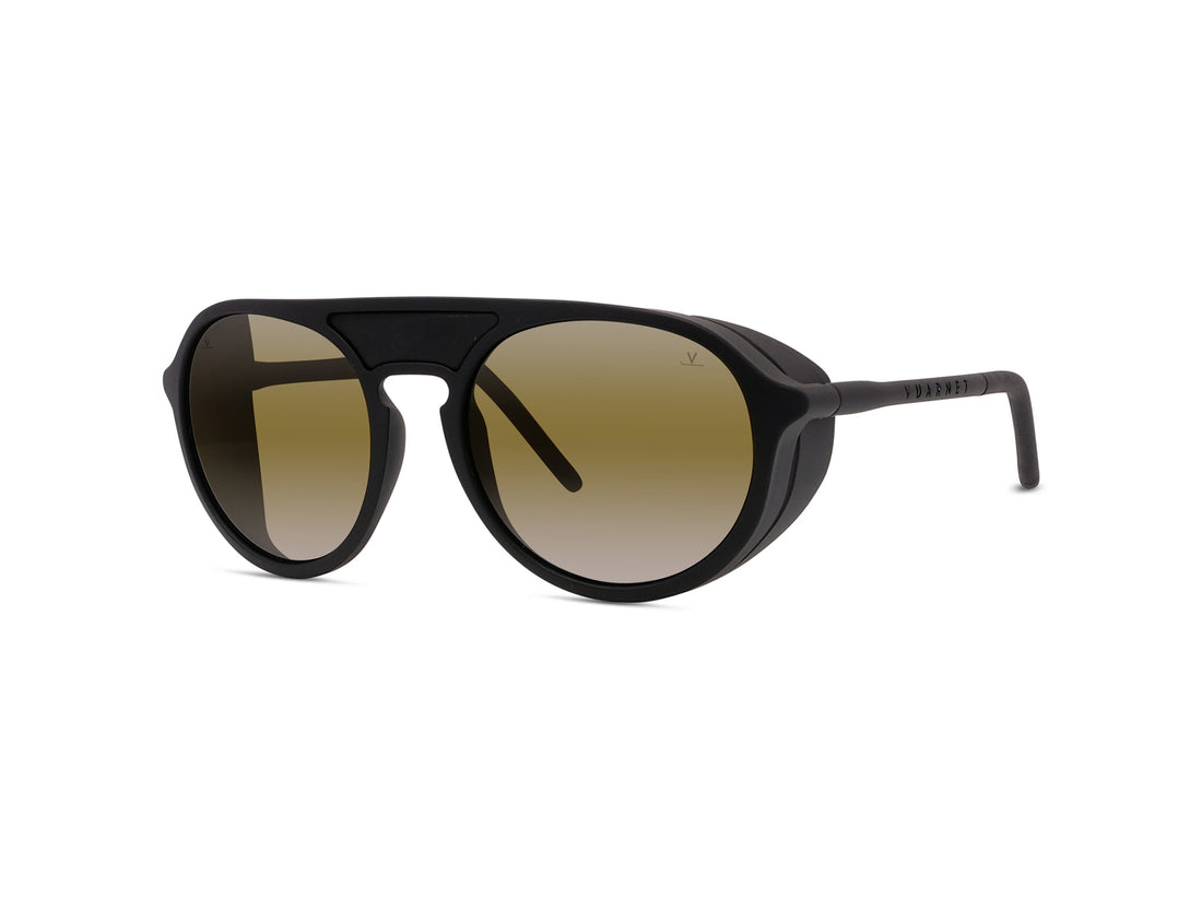 Sonnenbrillen vuarnet ice 01 vu40023u 02q black round masculino größe 54mm - Hauptansicht
