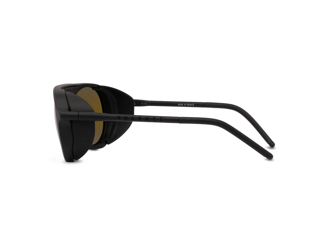 Sonnenbrillen vuarnet ice 01 vu40023u 02q black round masculino größe 54mm - Detailansicht