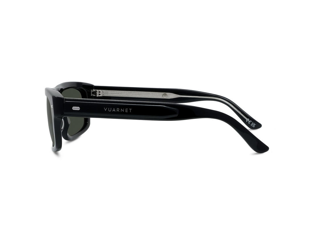 Sonnenbrillen vuarnet belvedere 10 vu40046i 01a black rectangular masculino größe 56mm - Detailansicht
