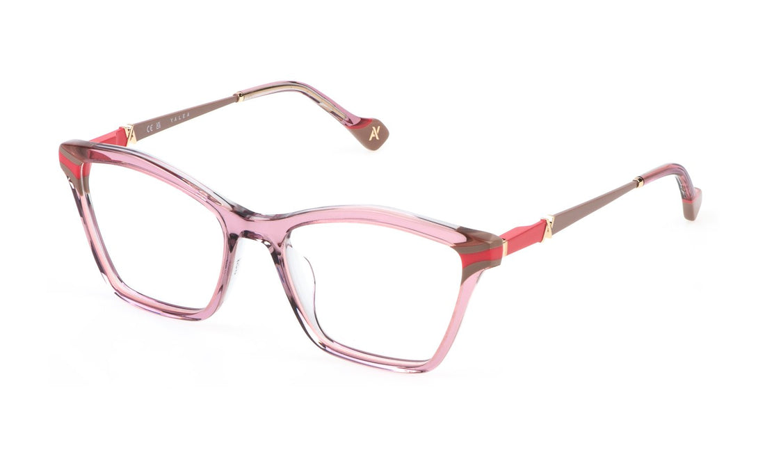 Lunettes de vue yalea vya162l 0s61 rosa geometric femenino taille 51mm - Vue principale