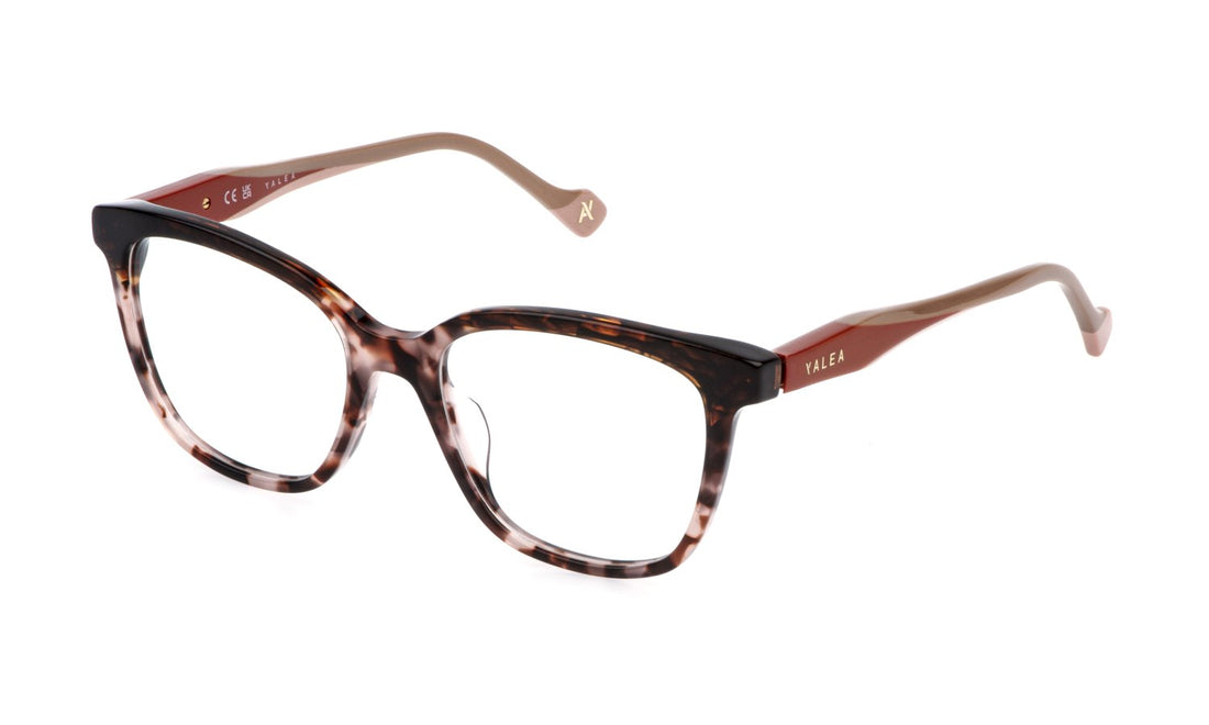 Lunettes de vue yalea vya237v 0xap marron square femenino taille 52mm - Vue principale