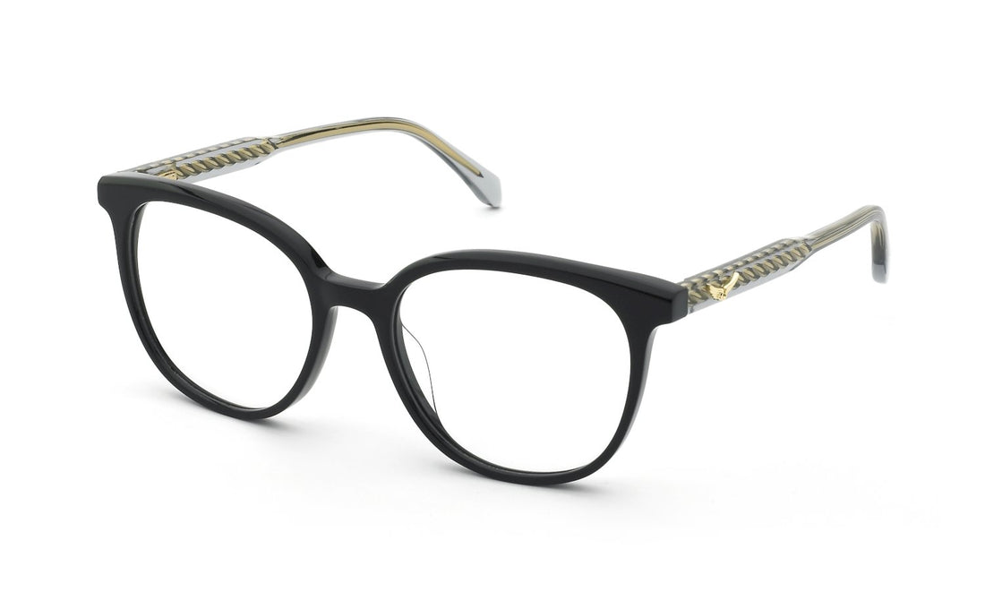 Brillen zadig&voltaire vzv438 0700 negro butterfly femenino größe 52mm - Hauptansicht