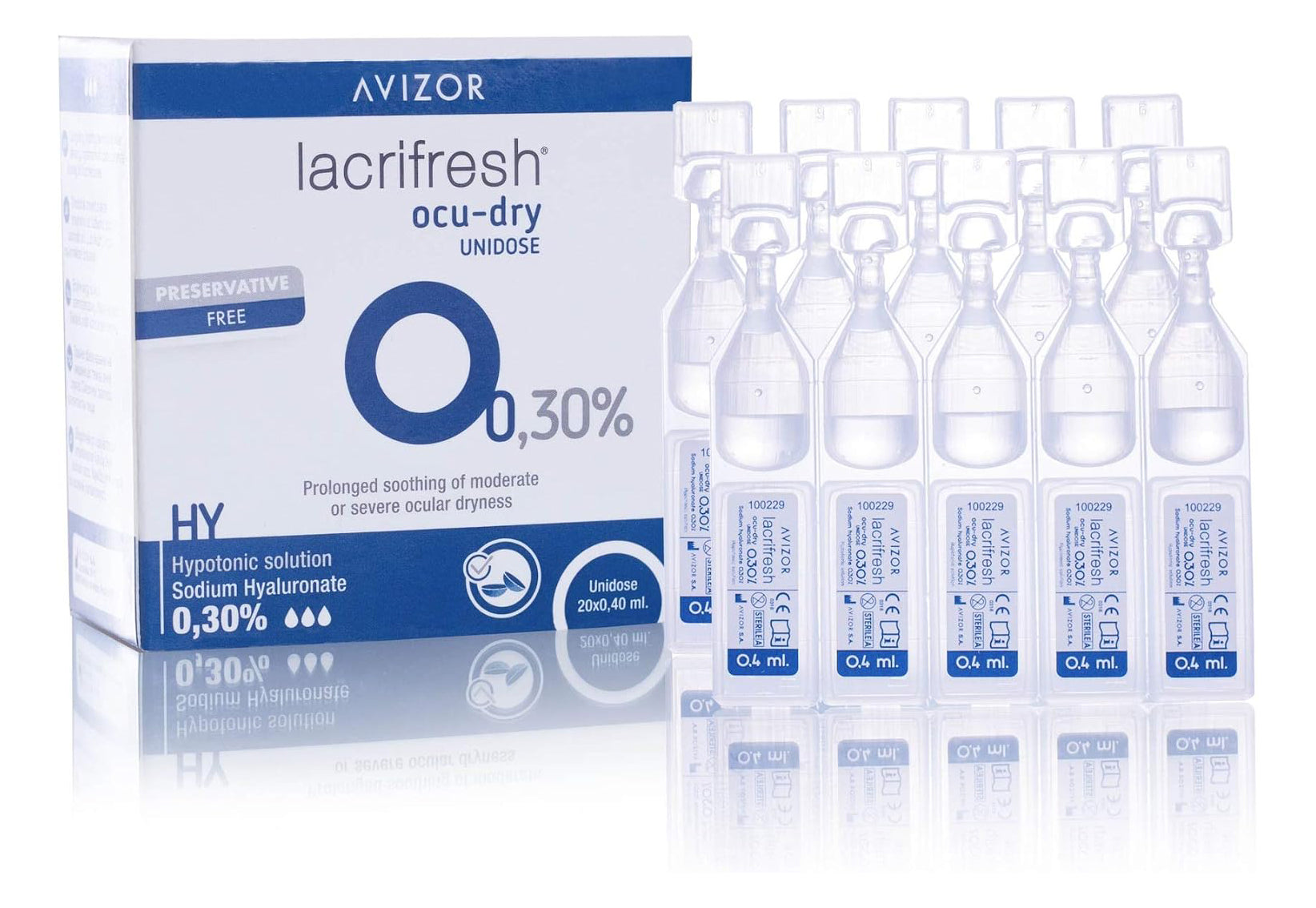 AVIZOR LACRIFRESH OCU-DRY 0.30% MONODOSIS