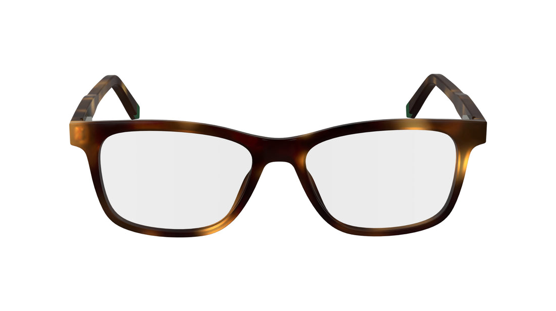 Lunettes de vue lacoste l2945 214 marron rectangular masculino taille 53mm - Vue principale