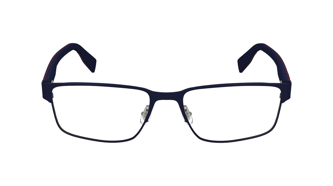 Lunettes de vue lacoste l2298 424 azul rectangular masculino taille 56mm - Vue détaillée