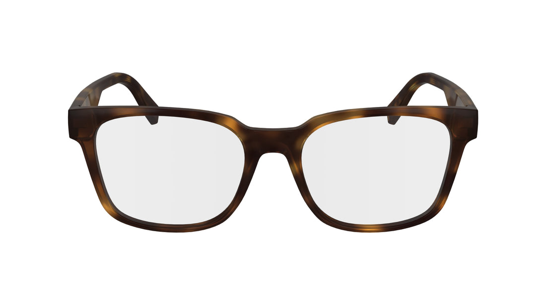 Lunettes de vue lacoste l2947 214 marron rectangular masculino taille 54mm - Vue principale