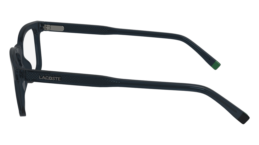 Lunettes de vue lacoste l2945 410 azul rectangular masculino taille 53mm - Vue détaillée