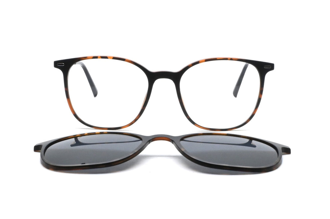 Brillen greyhounders kilda + clip-on c2 havana havana square unisex größe 52mm - Detailansicht