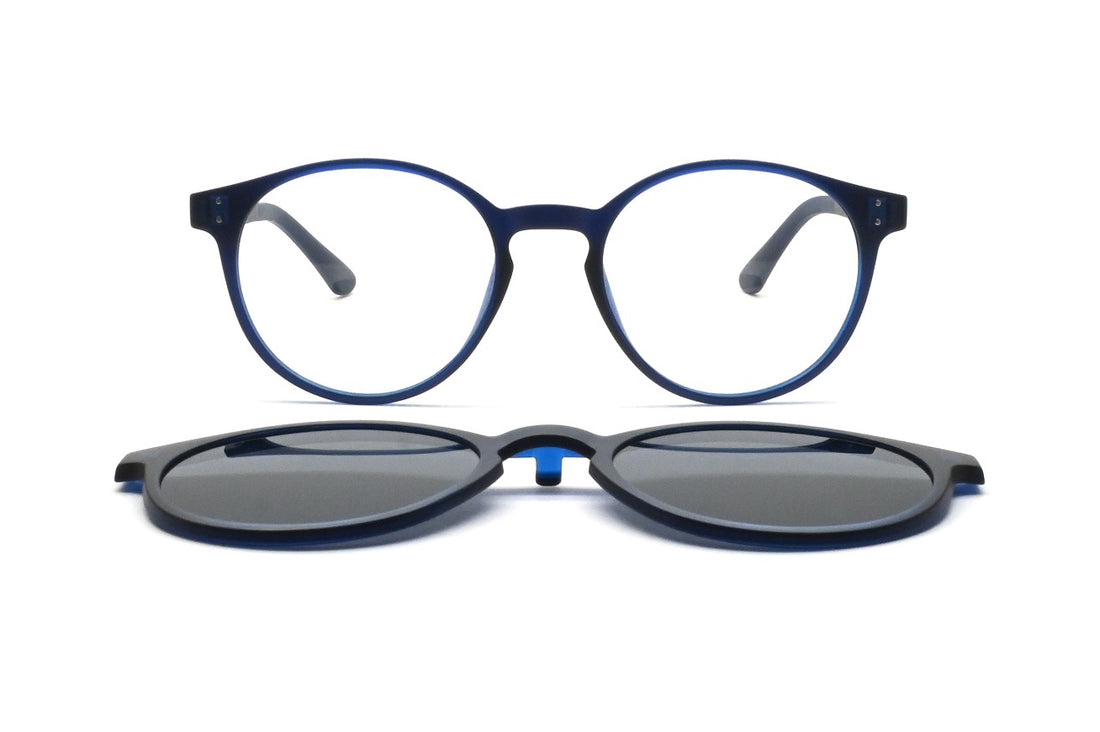 Brillen greyhounders lani + clip-on c5 blue azul pantos unisex größe 48mm - Detailansicht