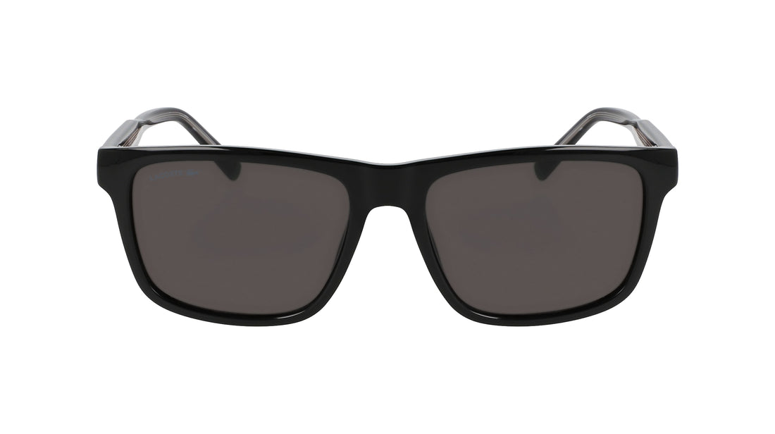 Occhiali da sole lacoste l6025s 001 negro rectangular masculino taglia 56mm - Vista dettagliata