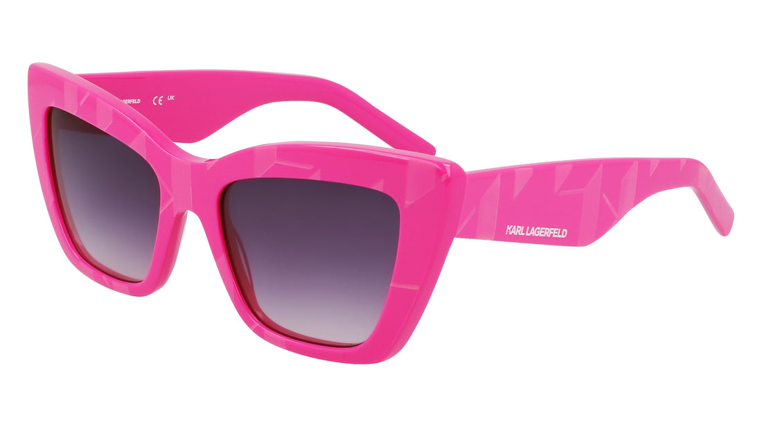 Solglasögon karl lagerfeld kl6158s 525 morado cat eye femenino storlek 54mm - Huvudvy