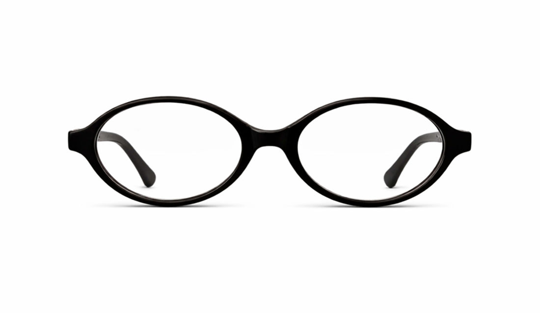 Brillen greyhounders rita c1 negro femenino größe 51mm - Detailansicht