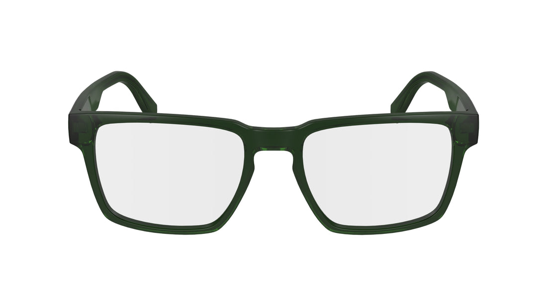 Lunettes de vue lacoste l2948 301 verde rectangular masculino taille 53mm - Vue principale