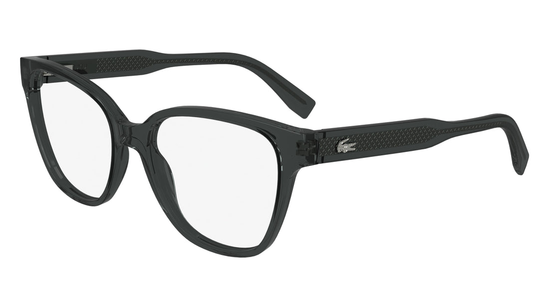 Lunettes de vue lacoste l2944 035 gris rectangular femenino taille 55mm - Vue détaillée