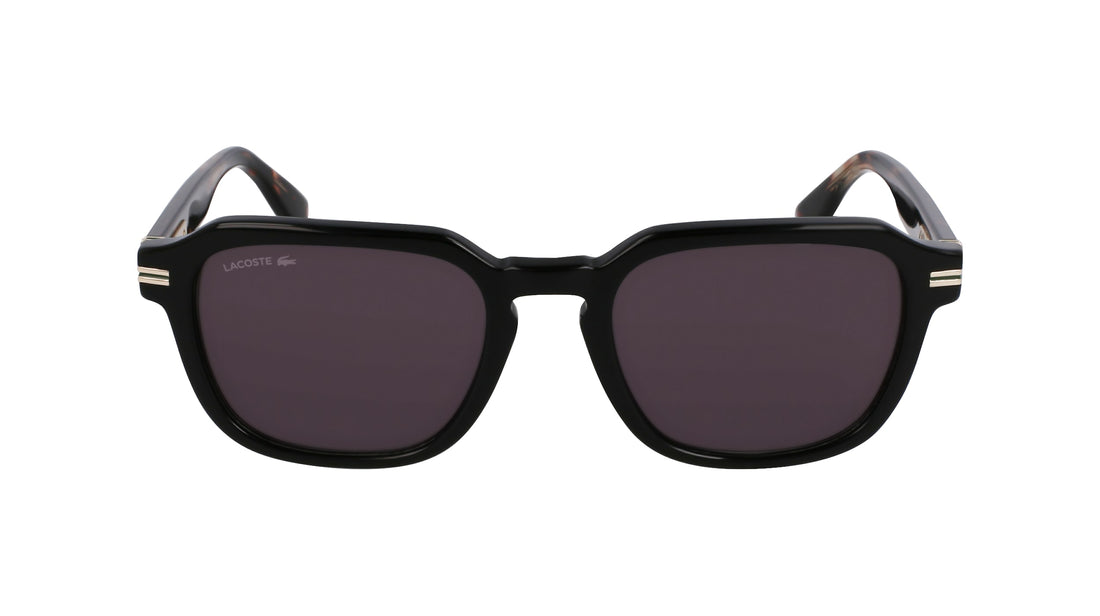 Occhiali da sole lacoste l6046s 006 negro square masculino taglia 52mm - Vista dettagliata