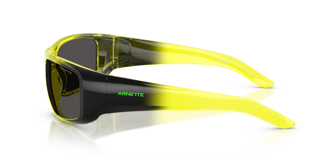 Sonnenbrillen arnette an4182 hot shot 302387 amarillo rectangular masculino größe 62mm - Detailansicht