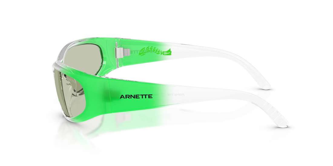 Sonnenbrillen arnette an4302 catfish 3018/2 verde oval masculino größe 65mm - Detailansicht
