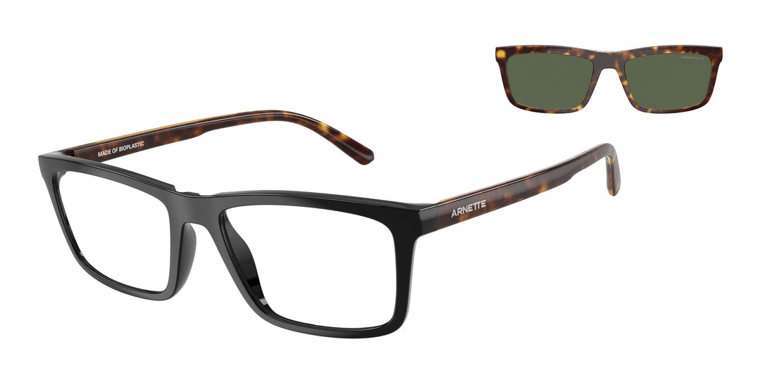 Sonnenbrillen arnette an4333 hypno 2.0 27701w negro rectangular masculino größe 55mm - Hauptansicht