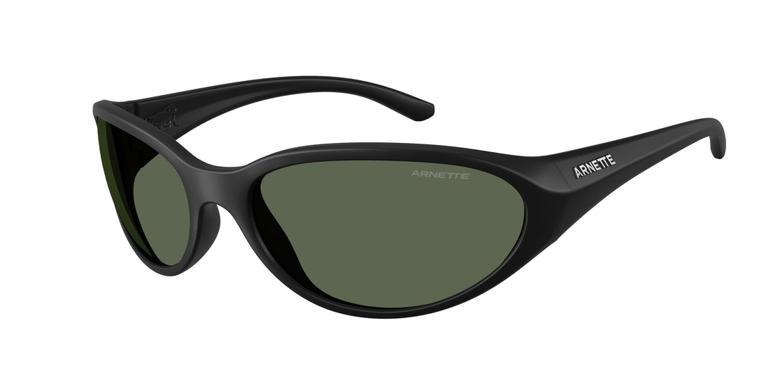 Sunglasses arnette an4368 raven 290071 negro oval masculino size 64mm - Main view