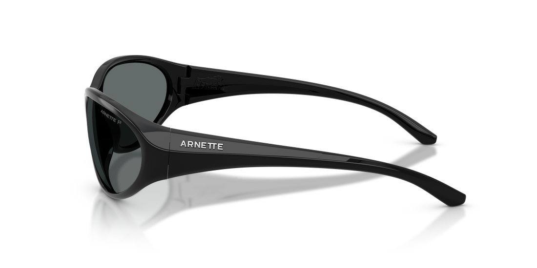 Occhiali da sole arnette an4368 raven 290081 negro oval masculino taglia 64mm - Vista dettagliata