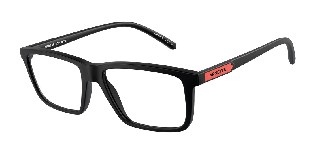 Brillen arnette an7197 eyeke 2900 negro rectangular masculino maat 53mm - Hoofdaanzicht