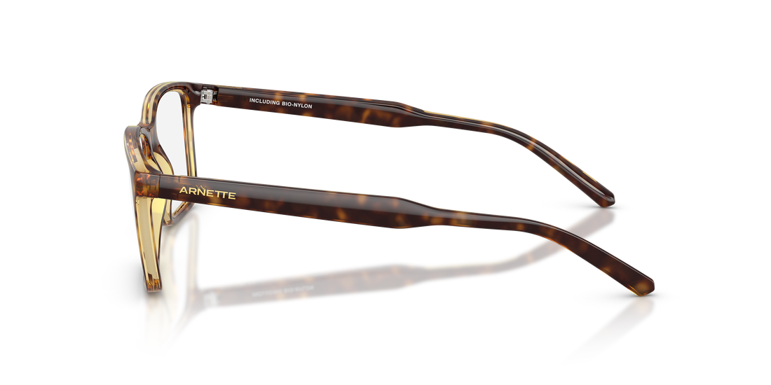 Brillen arnette an7208 nakki 2770 marron rectangular masculino größe 54mm - Detailansicht