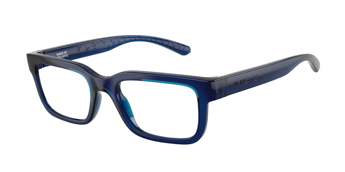 Óculos graduados arnette an7269 emboss 2990 azul rectangular masculino tamanho 49mm - Vista principal
