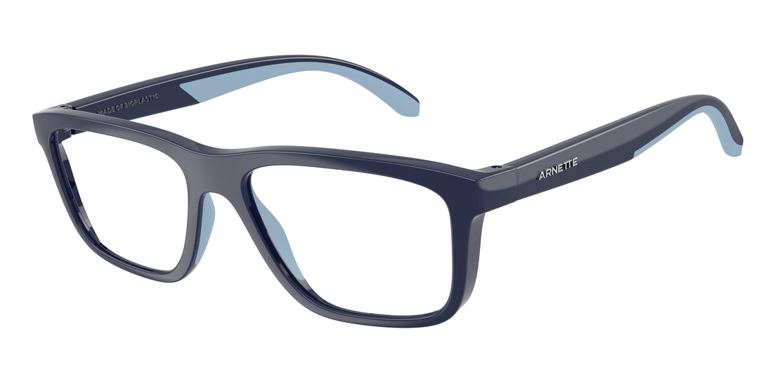 Óculos graduados arnette an7271 yup 2759 azul square masculino tamanho 55mm - Vista principal