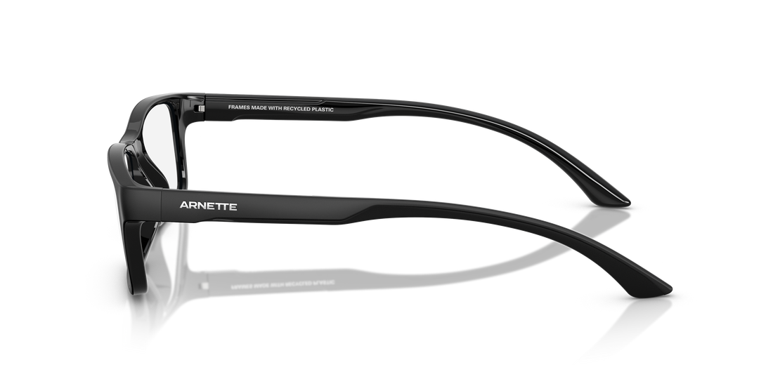 Óculos graduados arnette an7275u signa 2900 negro rectangular masculino tamanho 55mm - Vista de detalhe