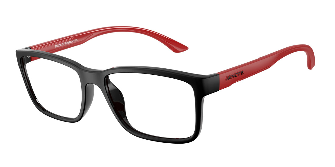 Óculos graduados arnette an7276u derail 2758 negro square masculino tamanho 55mm - Vista principal