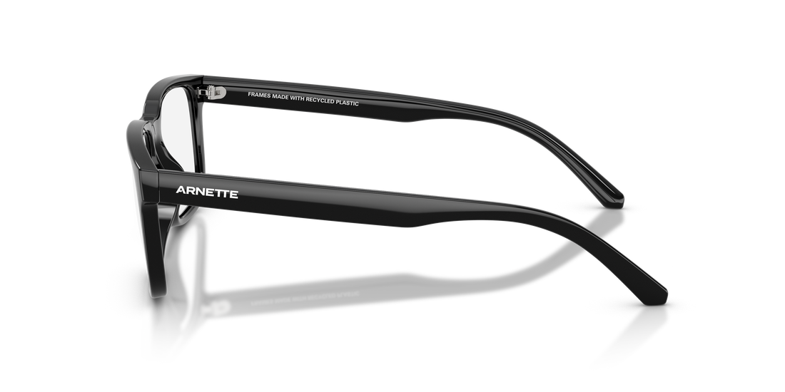 Prescription glasses arnette an7277u sans 2900 negro rectangular masculino size 54mm - Detailed view