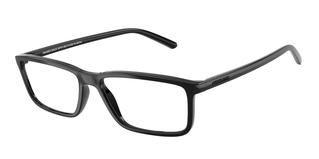 Prescription glasses arnette an7282 zap 2900 negro rectangular masculino size 54mm - Main view