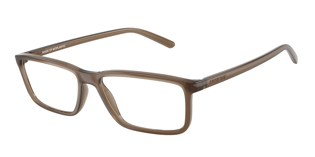 Prescription glasses arnette an7282 zap 2997 marron rectangular masculino size 56mm - Main view