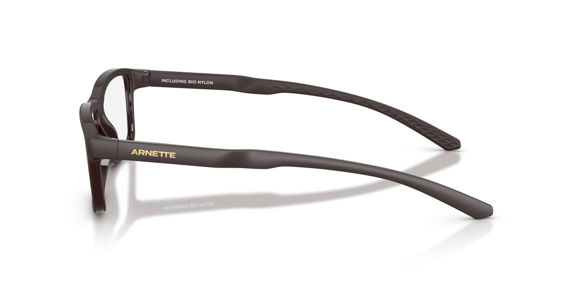 Brillen arnette an7292 3027 marron rectangular masculino größe 55mm - Detailansicht