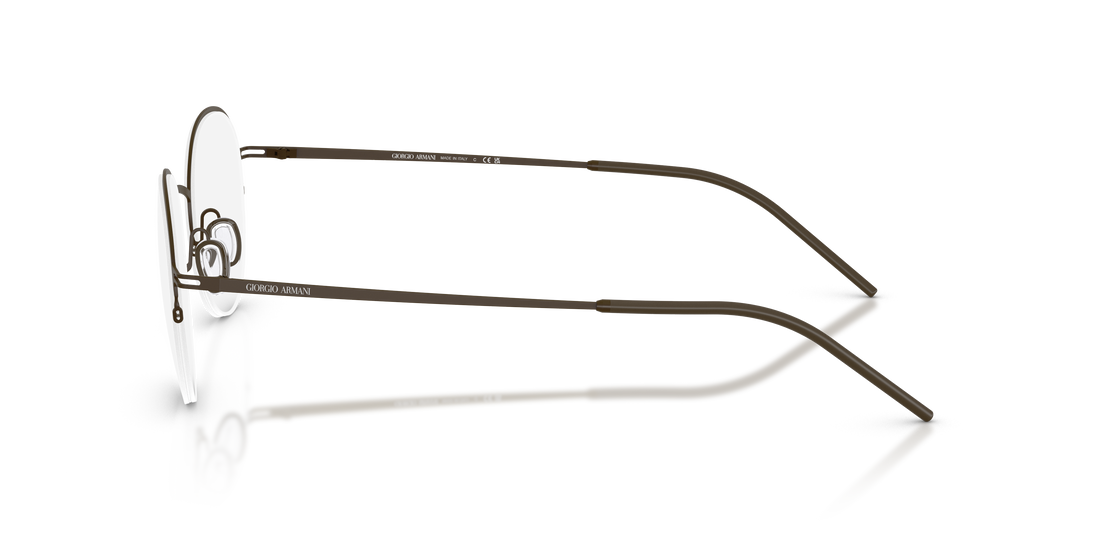Occhiali da vista giorgio armani ar5169 3438 marron pantos masculino taglia 49mm - Vista dettagliata
