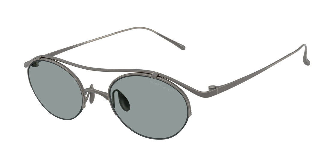 Occhiali da sole giorgio armani ar6172t 3356/1 gris oval masculino taglia 49mm - Vista principale