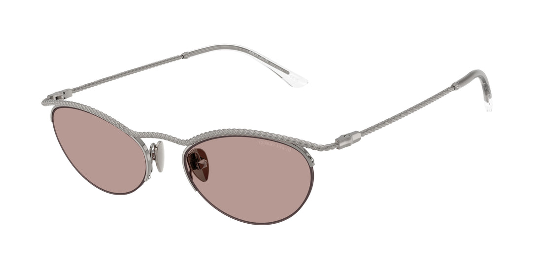 Occhiali da sole giorgio armani ar6175 30107n gris butterfly femenino taglia 50mm - Vista principale