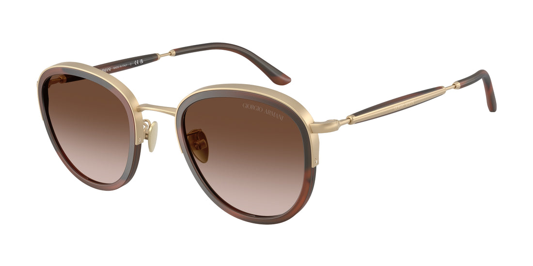 Occhiali da sole giorgio armani ar6176 300213 dorado pantos masculino taglia 49mm - Vista principale