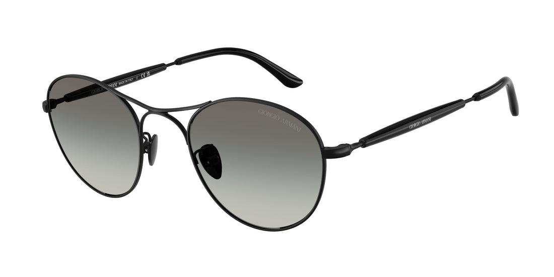 Sunglasses giorgio armani ar6177 300111 negro round masculino size 50mm - Main view