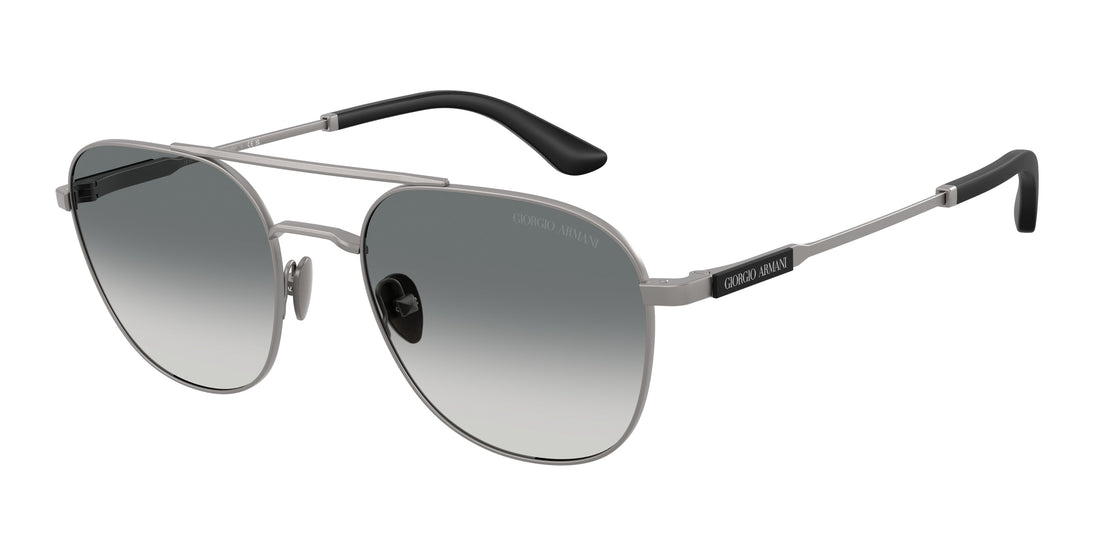 Occhiali da sole giorgio armani ar6178 300371 gris rectangular masculino taglia 54mm - Vista principale