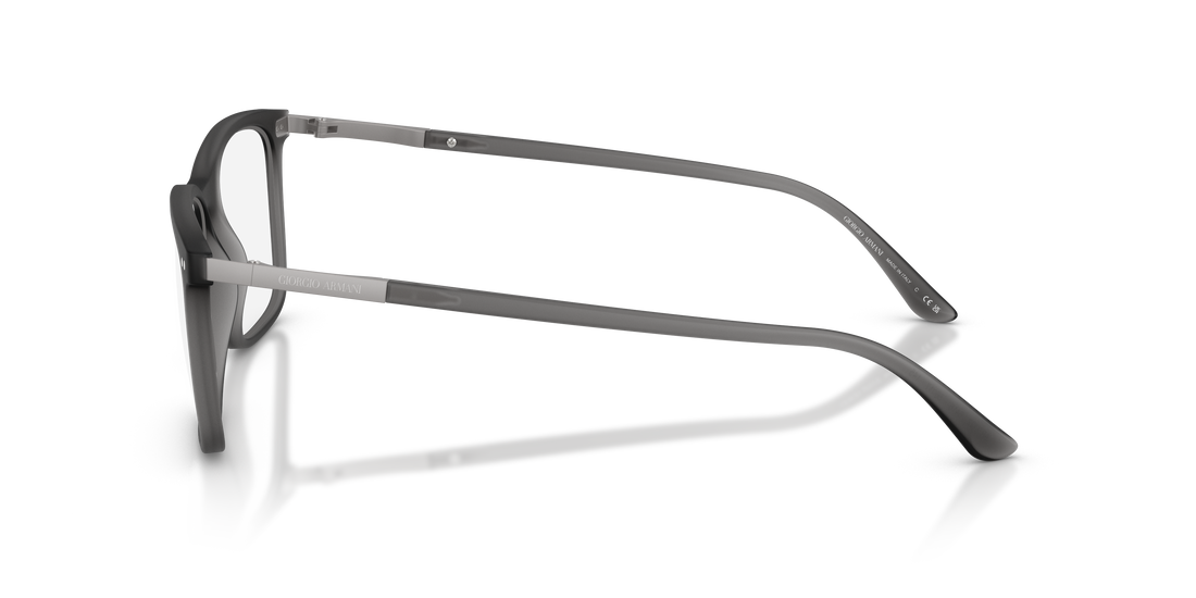 Occhiali da vista giorgio armani ar7122 6416 gris square masculino taglia 56mm - Vista dettagliata