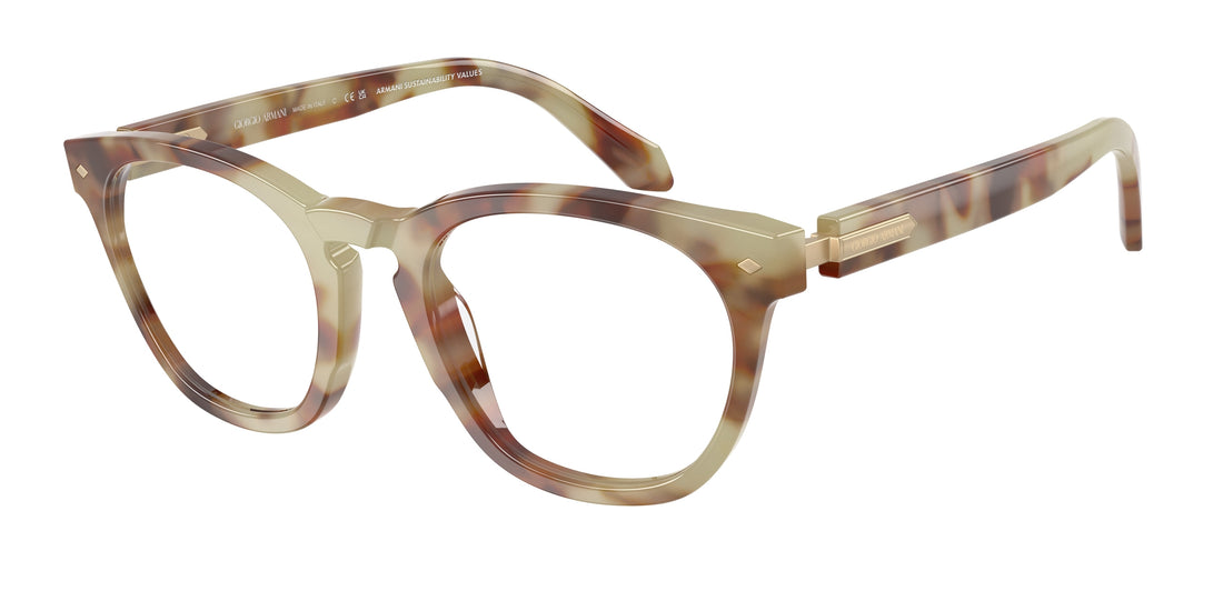 Brillen giorgio armani ar7284 6299 havana round masculino größe 50mm - Hauptansicht