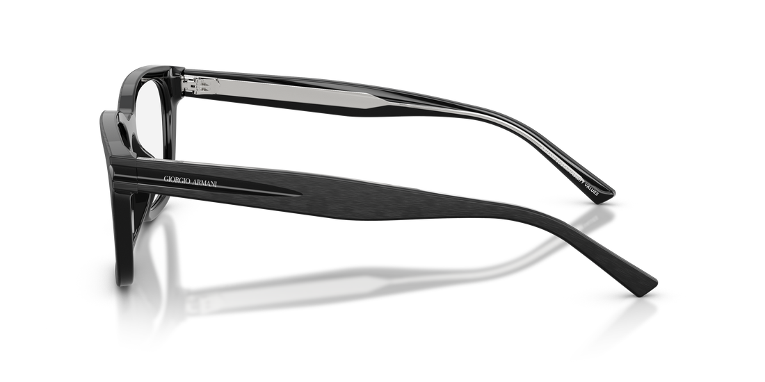 Occhiali da vista giorgio armani ar7288u 5009 negro pillow unisex taglia 53mm - Vista dettagliata