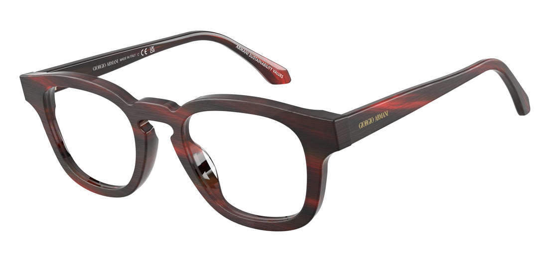 Occhiali da vista giorgio armani ar7291u 6392 rojo pillow unisex taglia 48mm - Vista principale