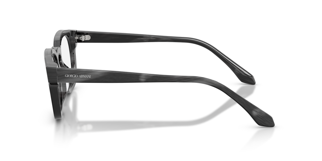 Occhiali da vista giorgio armani ar7291u 6393 havana pillow unisex taglia 48mm - Vista dettagliata