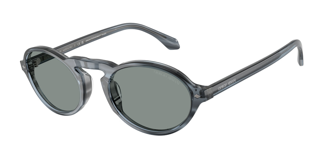 Occhiali da sole giorgio armani ar8219u 634356 azul oval masculino taglia 52mm - Vista principale