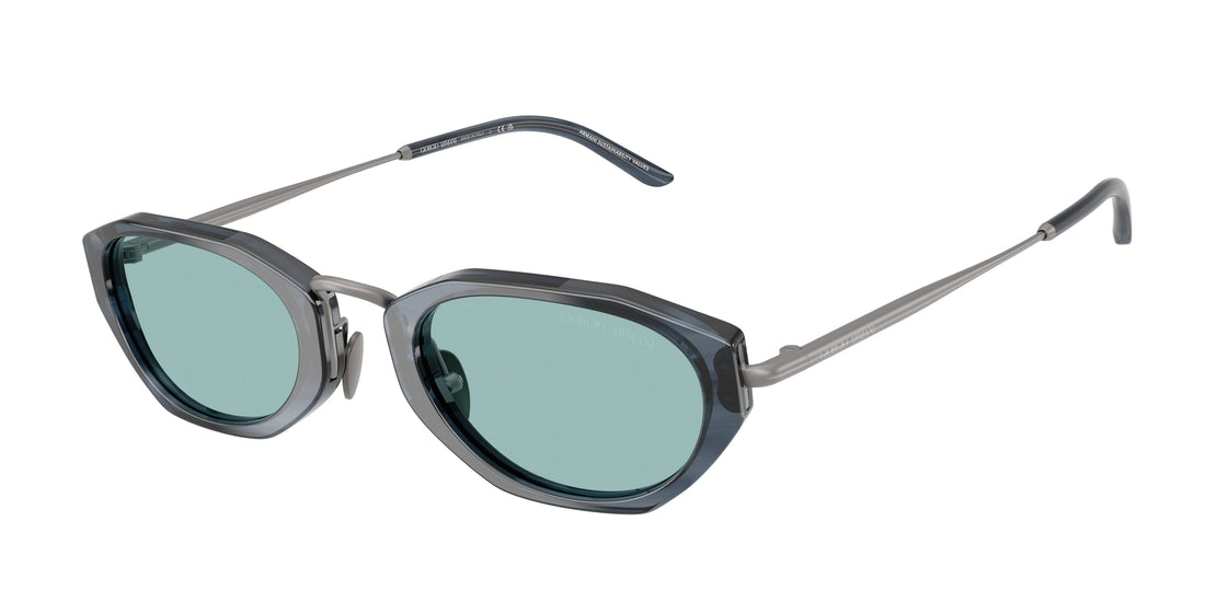 Occhiali da sole giorgio armani ar8242 630380 gris irregular masculino taglia 50mm - Vista principale